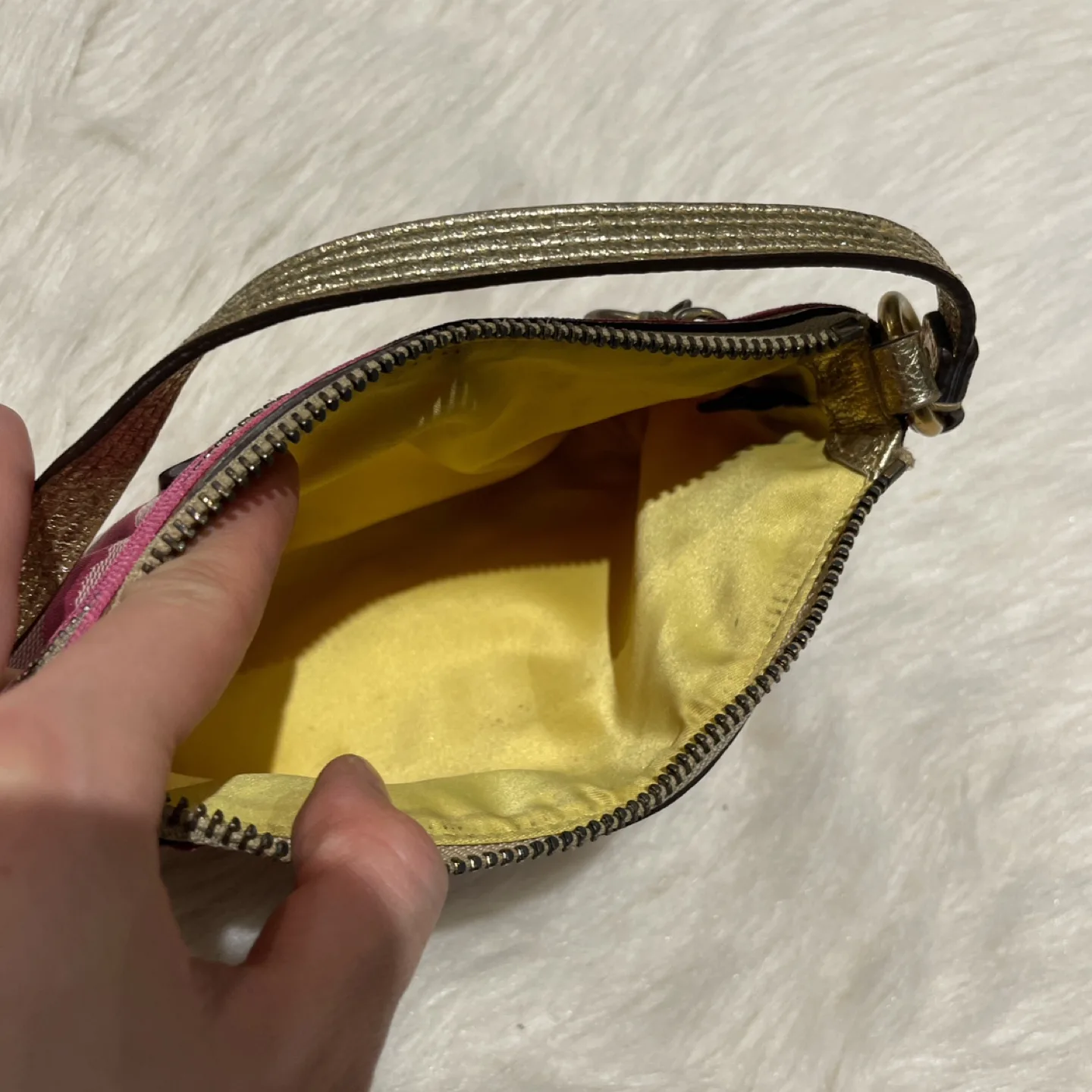 Coach Pink Small Handbag image indicator(3)