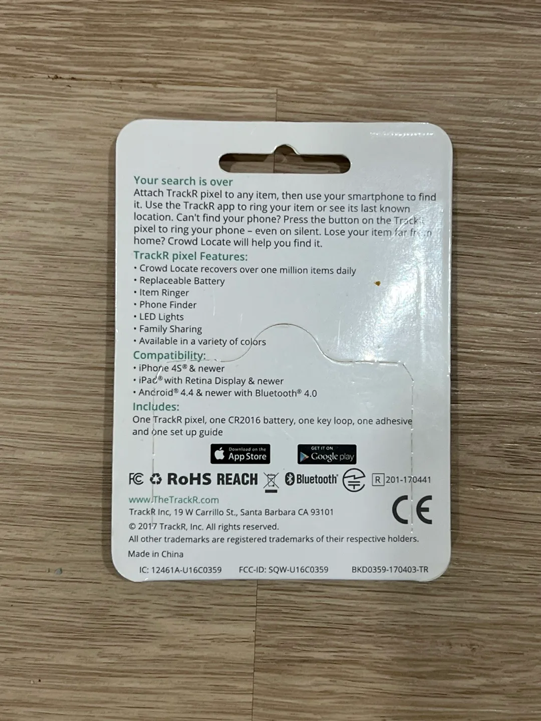 TrackR Pixel Bluetooth Item Finder image indicator(2)
