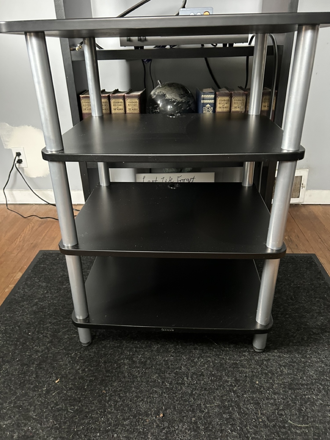 4-Shelf Audio Rack