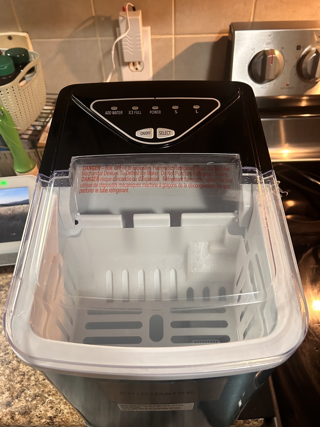 Frigidaire Countertop Ice Maker - photo 2