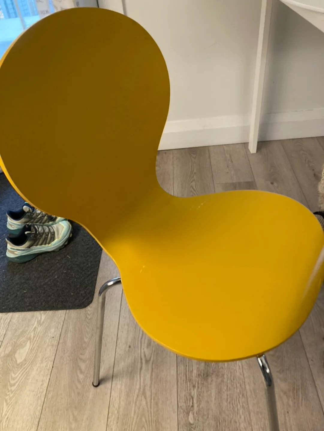 2 Yellow STRUCTUBE Dining Chairs thumbnail