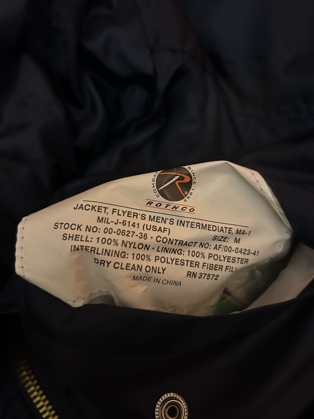 Rothco MA-1 Bomber Jacket - photo 3