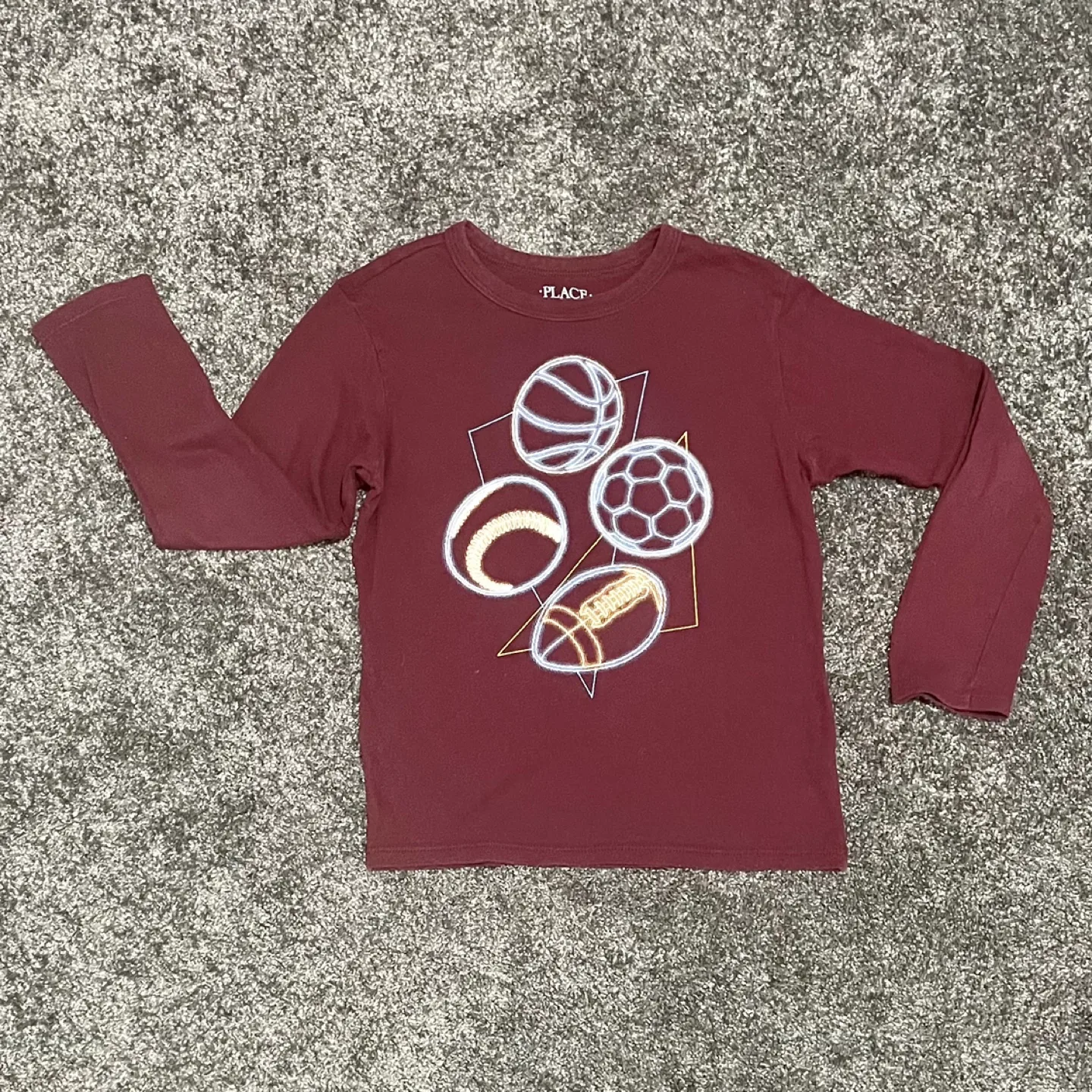 Children's Place Pull on Sweater and Graphic Tee image indicator(5)