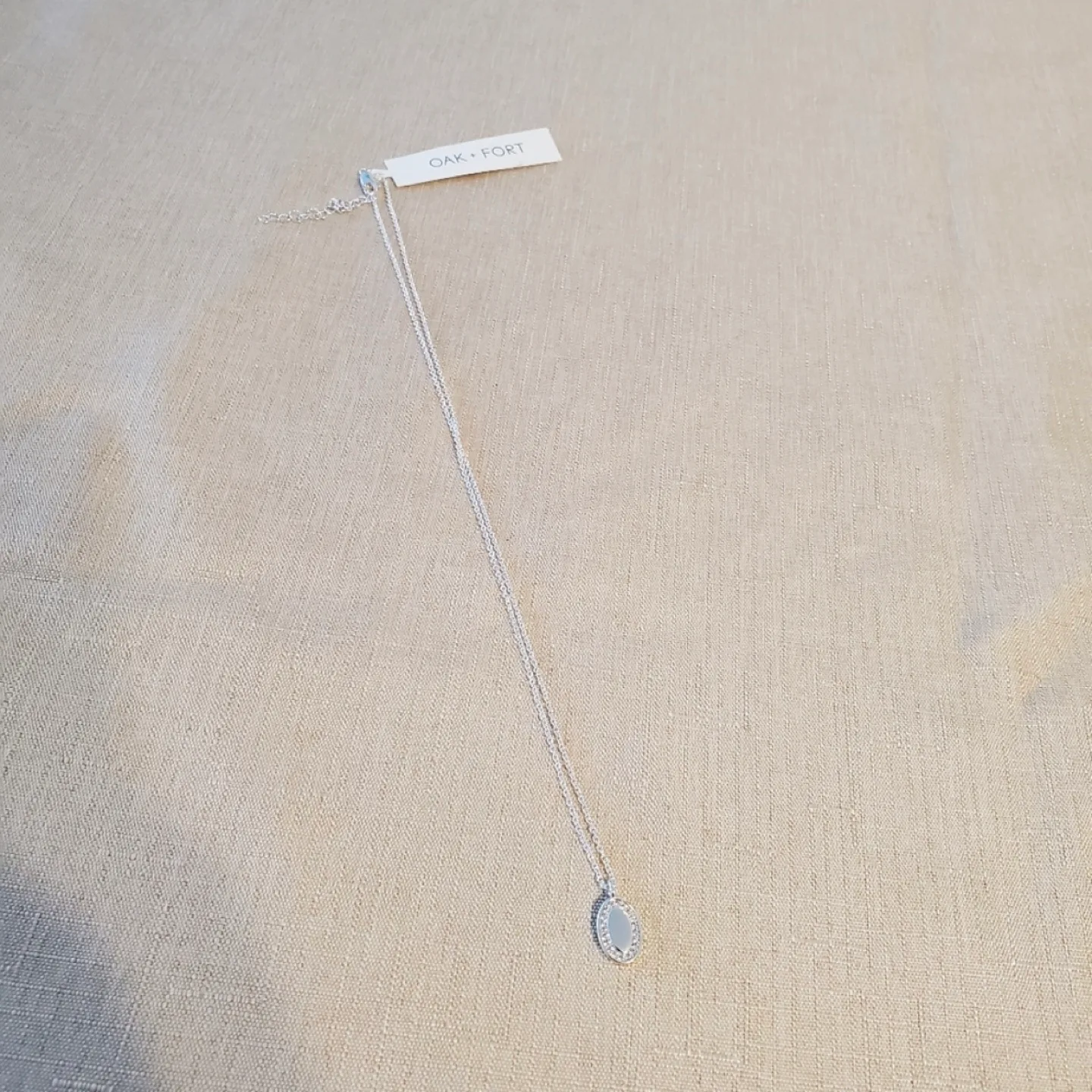 New Oak + Fort Silver Necklace image indicator(2)