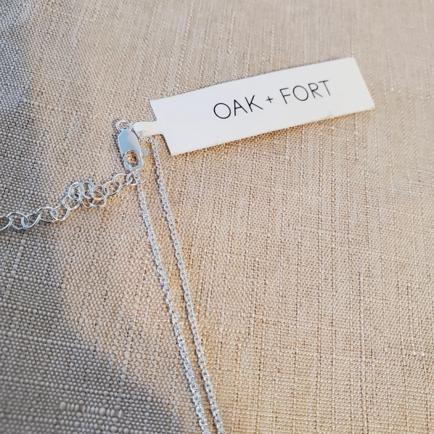 New Oak + Fort Silver Necklace image indicator(3)