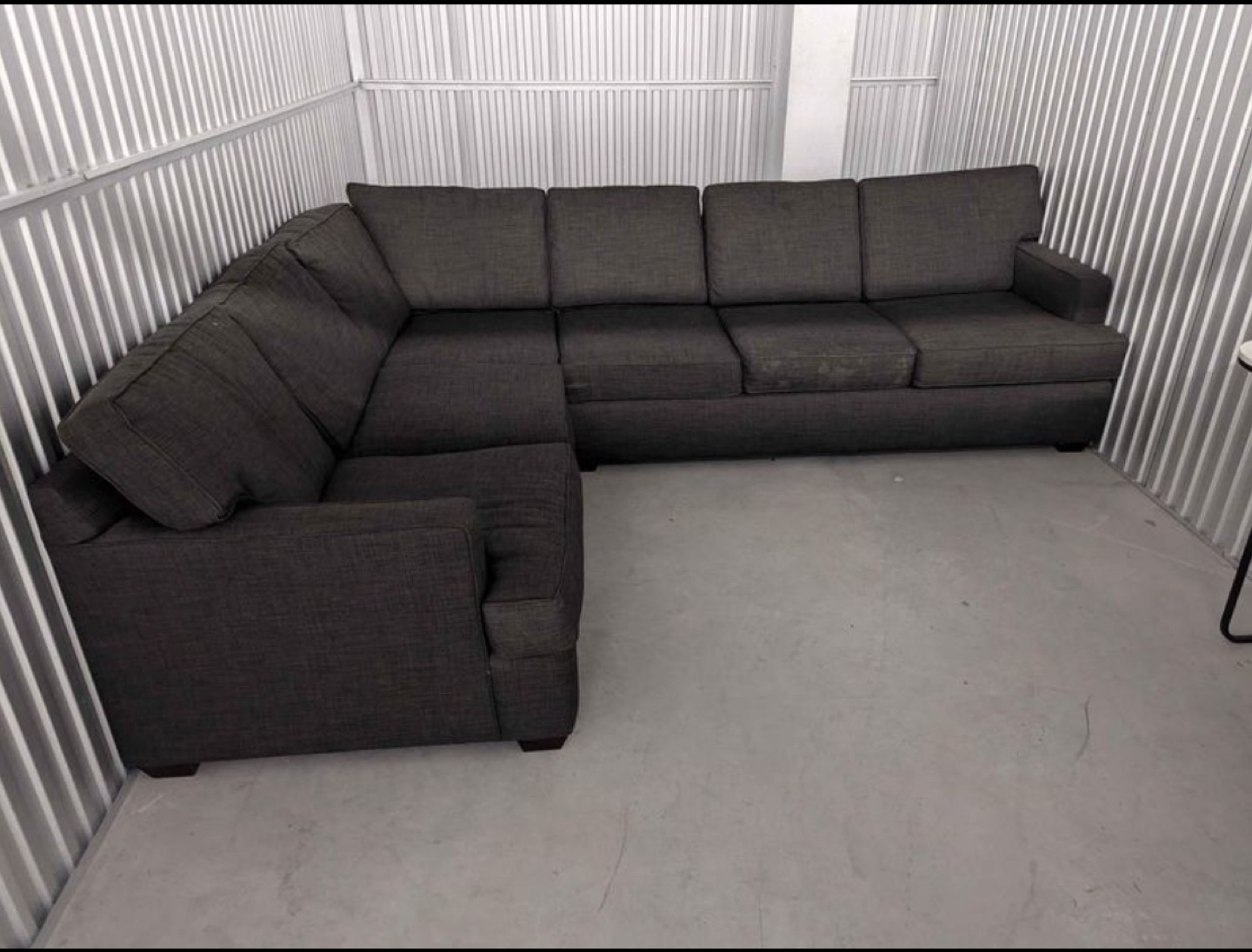 Grey Sectional Sofa - photo 3