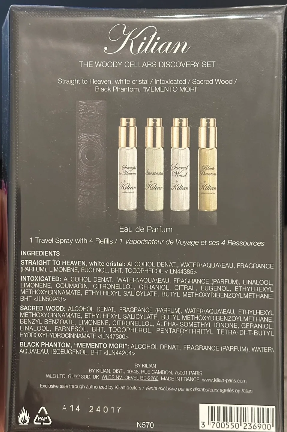 Kilian The Woody Cellars Discovery Set image indicator(2)