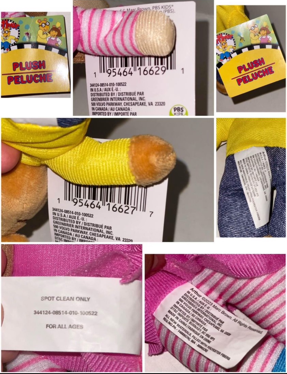 Arthur Plush Toys - photo 3