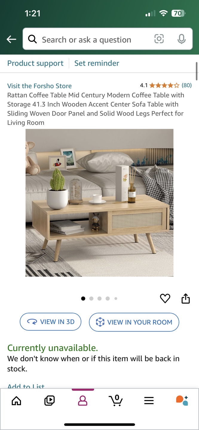Coffee table in box - photo 3