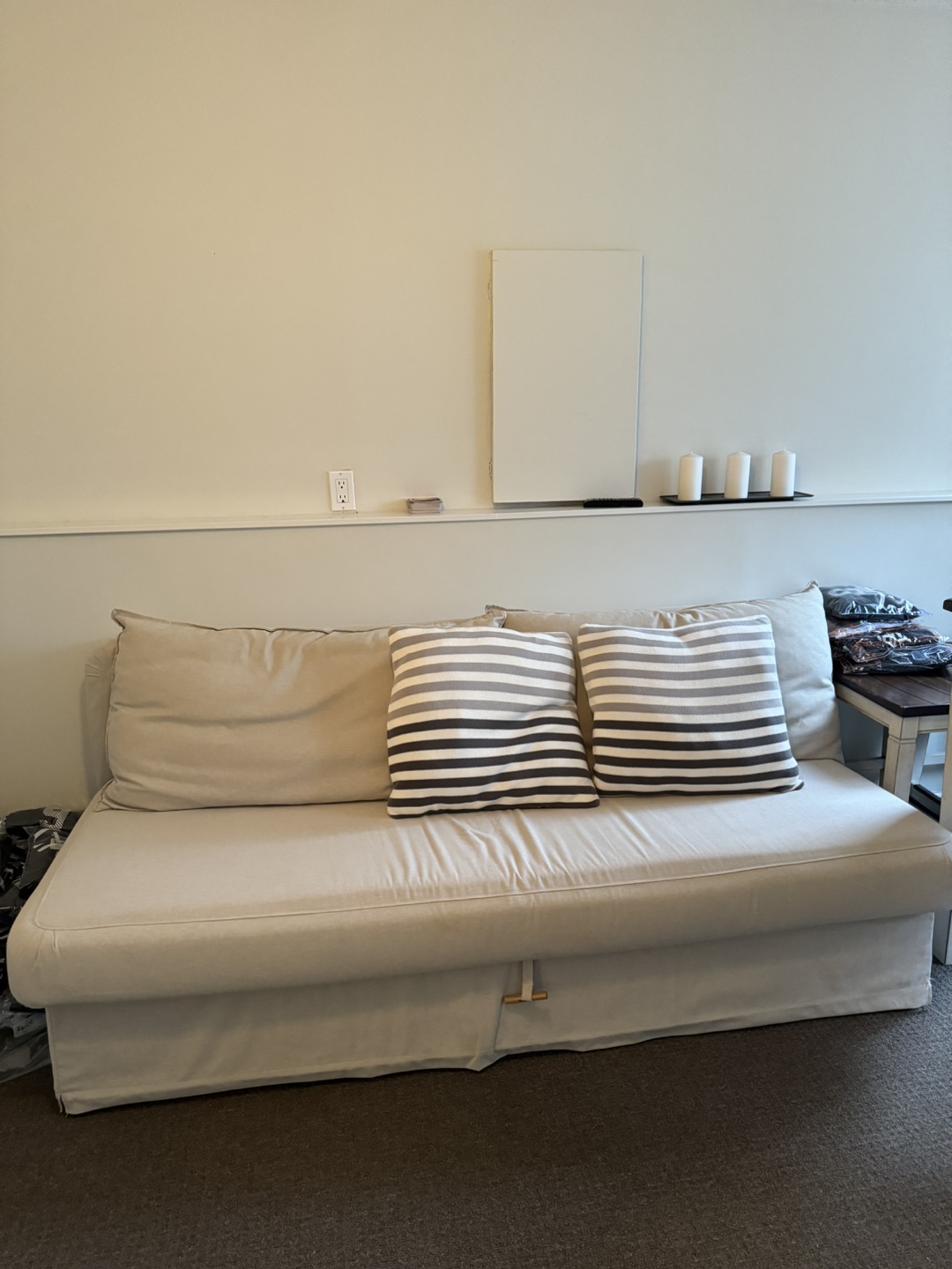 Grey Sectional Sofa and sofa bed