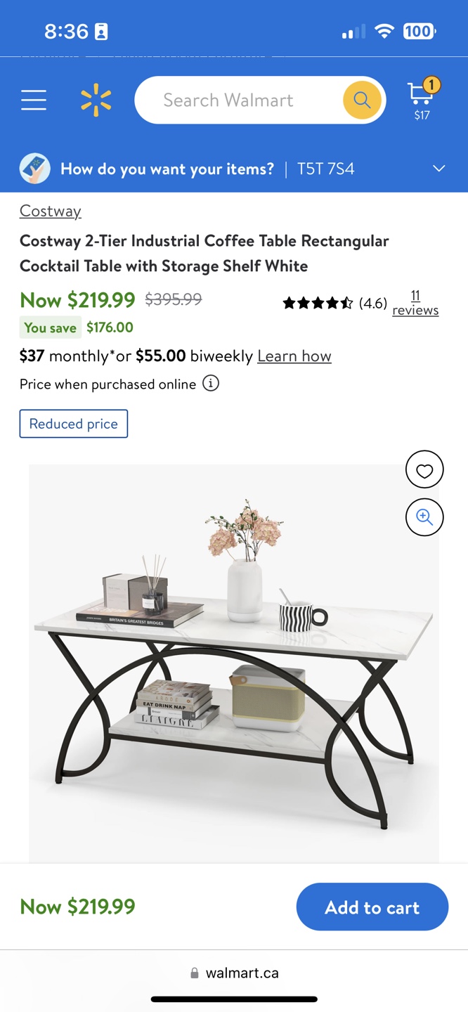 Brand new coffee table - photo 2