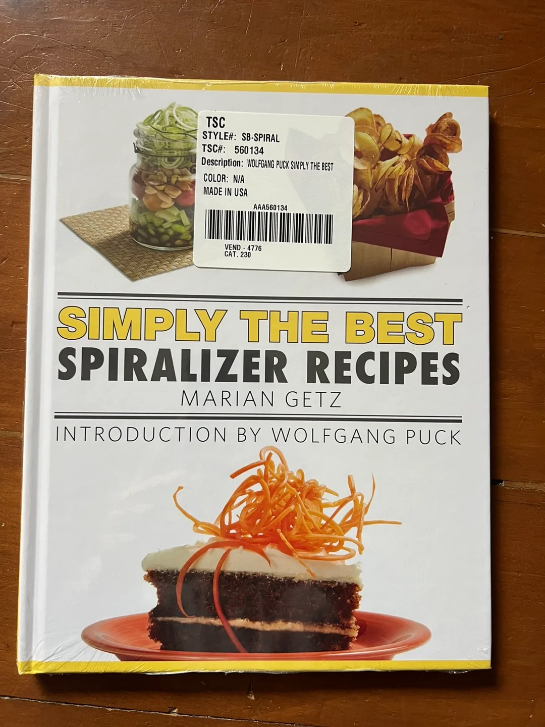 Simply the Best Spiralizer Recipes Cookbook by Marian Getz thumbnail