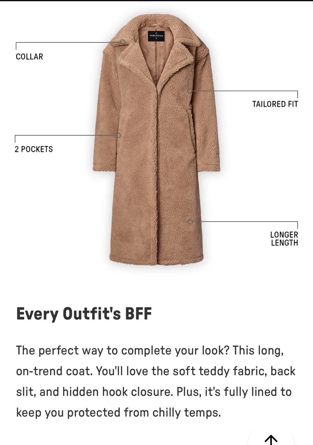 Khloé Good American Teddy Coat image indicator(6)