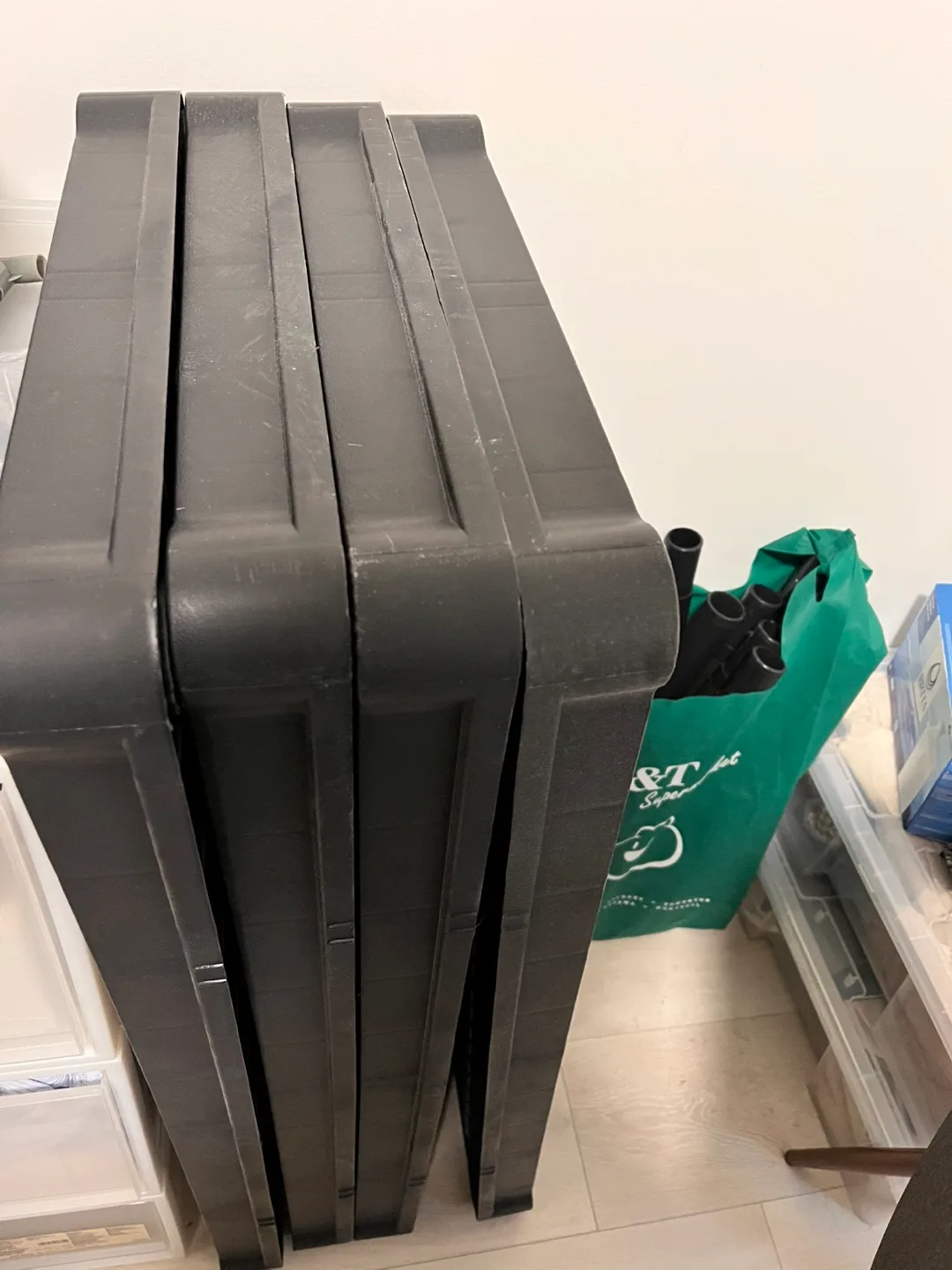 Mastercraft 5-Shelf Resin/Plastic Storage Rack/Shelving Unit image indicator(3)