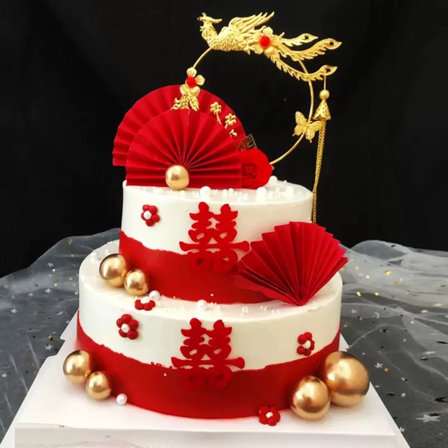 Chinese Wedding Cake Topper thumbnail