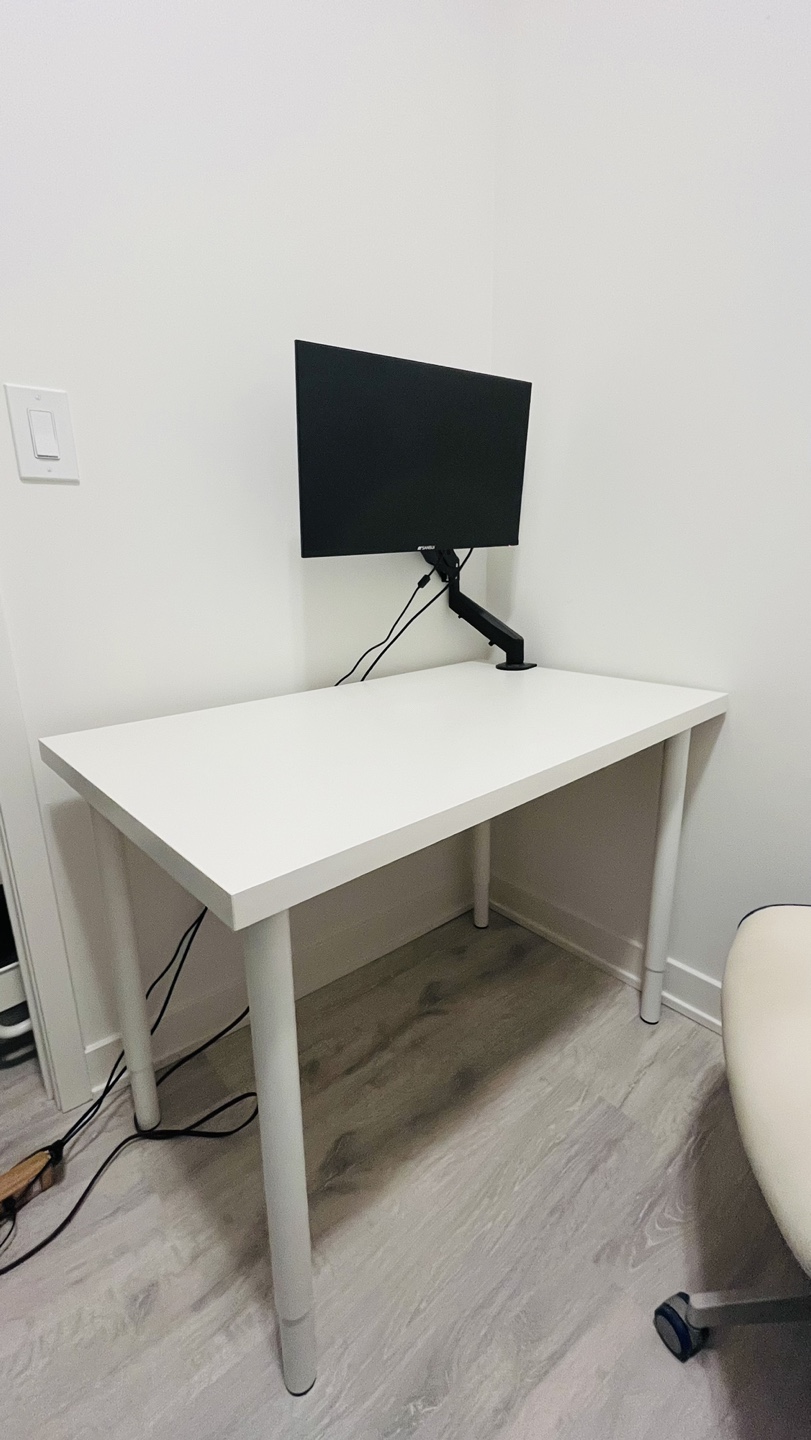 IKEA white desk