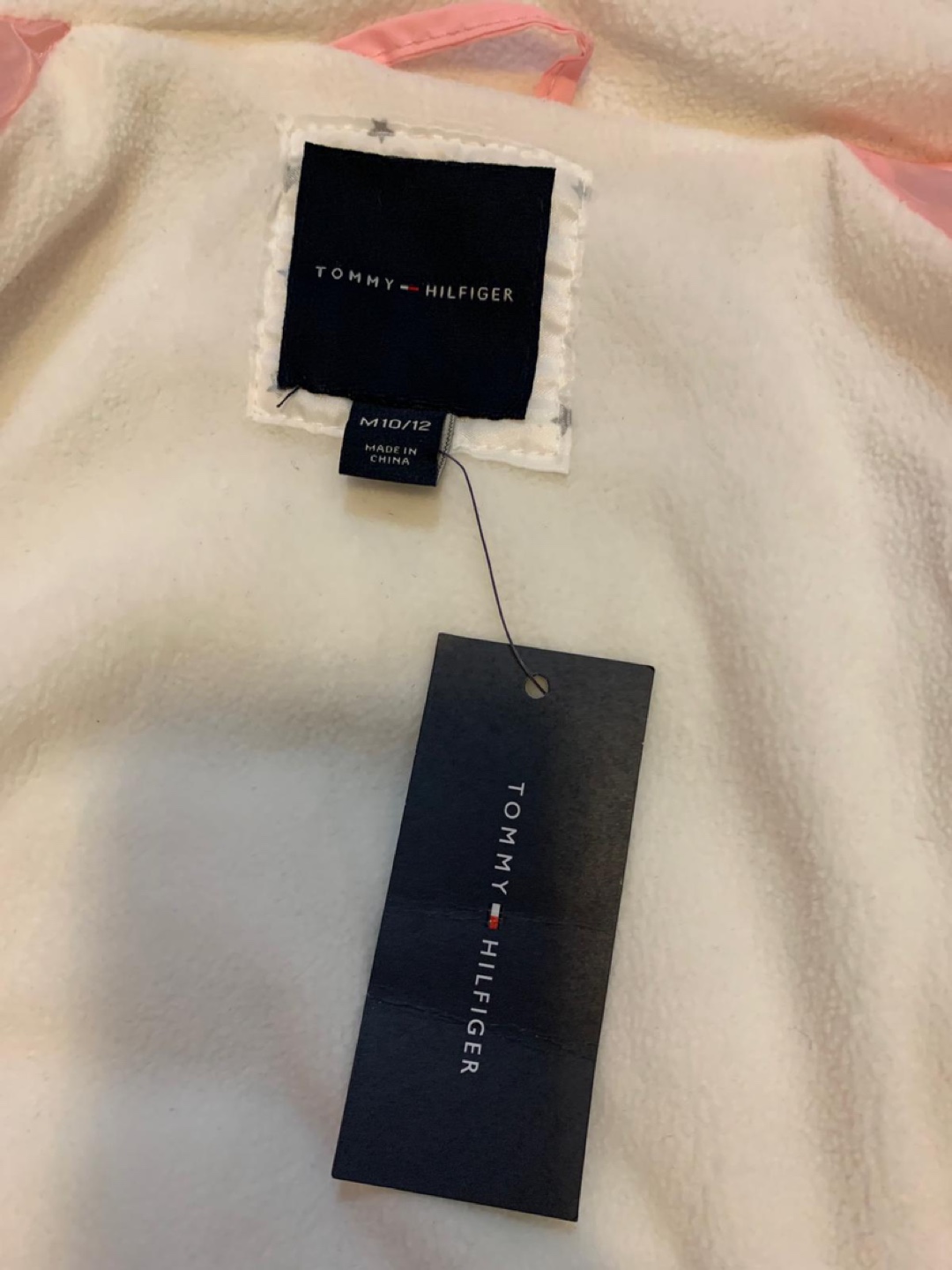Tommy Hilfiger Girls Pink Winter Jacket with Fur Hood - photo 4