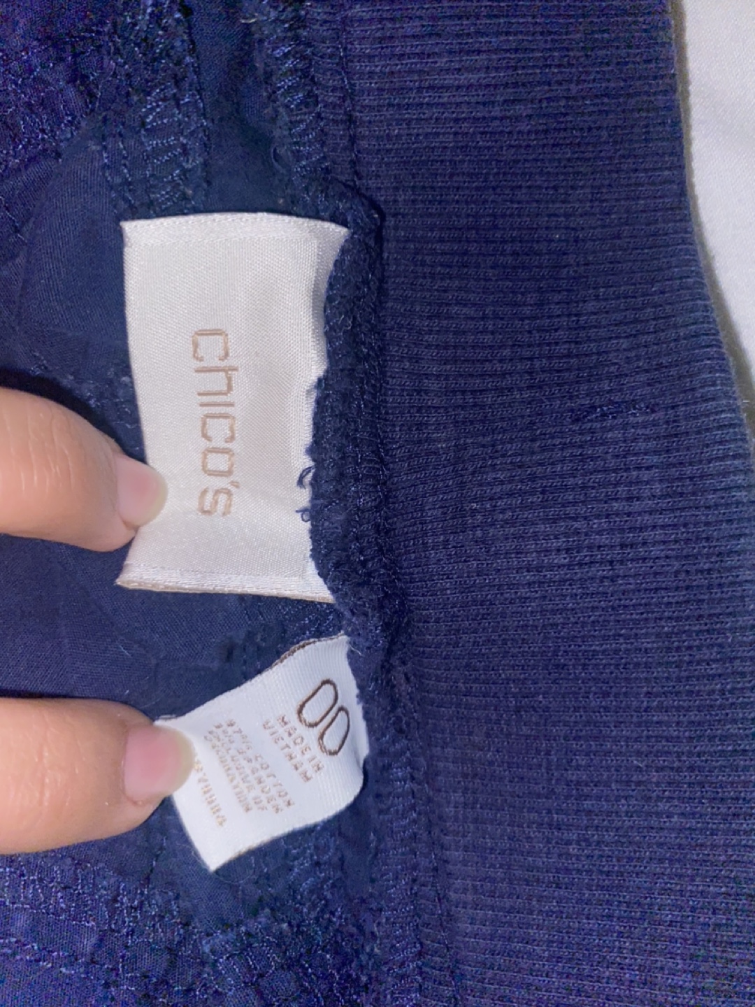 Chico's Navy Cargo Pants - photo 2