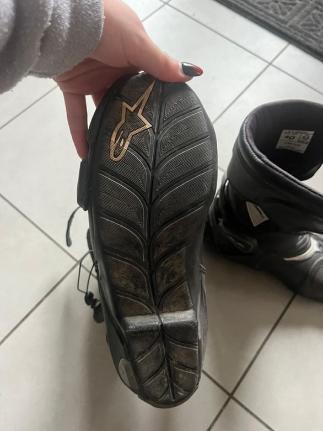 Alpinestars S-MX Plus Motorcycle Boots $50 OBO - photo 2
