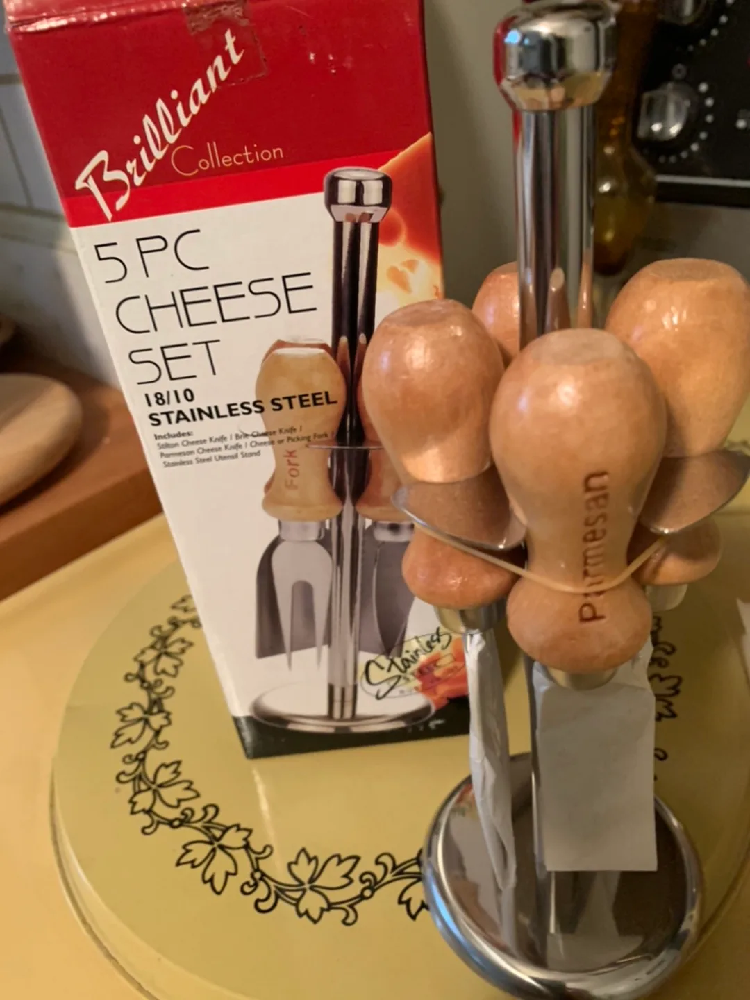 5 Piece Cheese Knife Set - NEW image indicator(2)