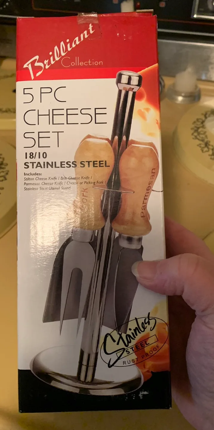 5 Piece Cheese Knife Set - NEW image indicator(5)