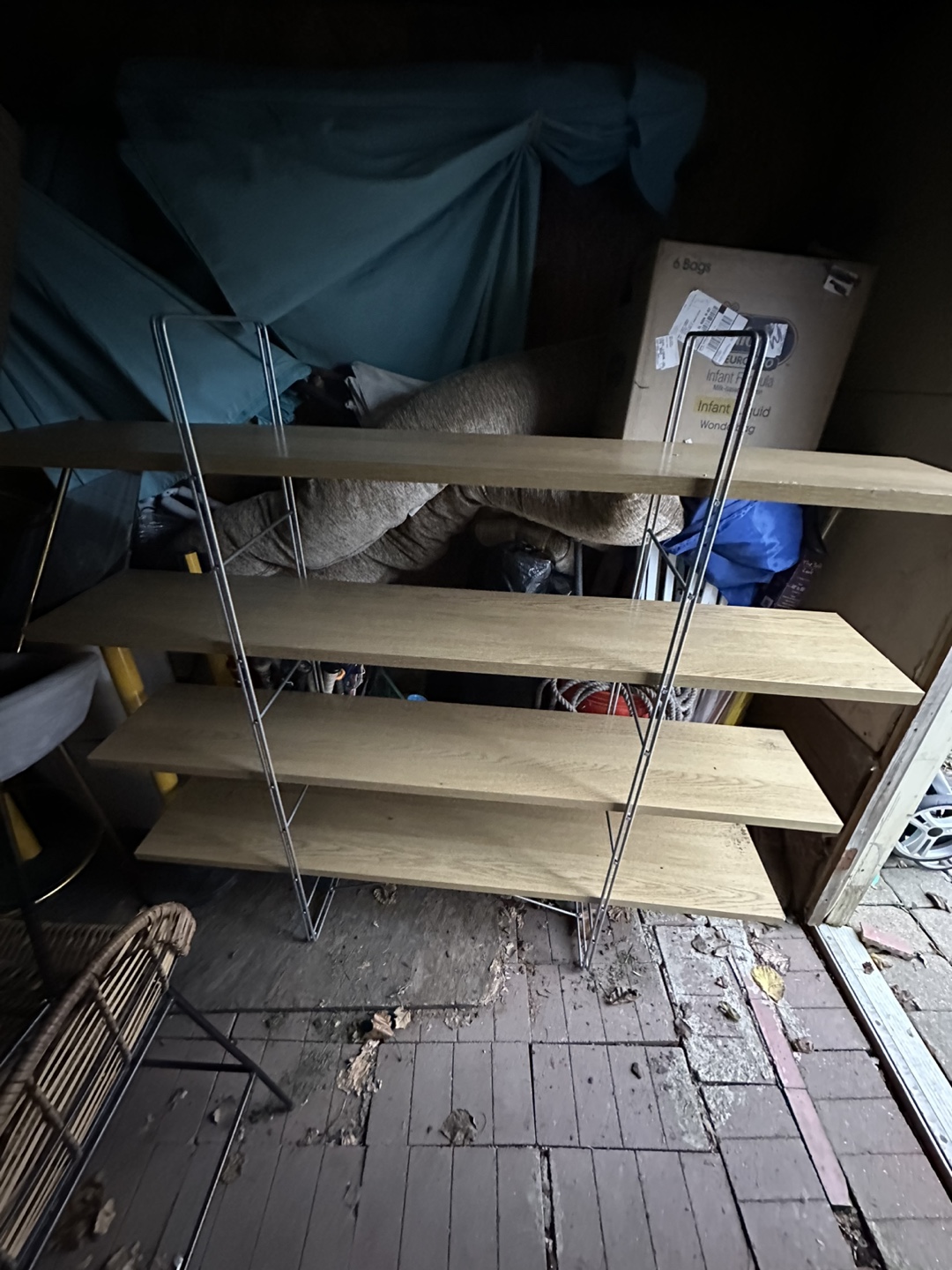 Wooden Shelf Unit