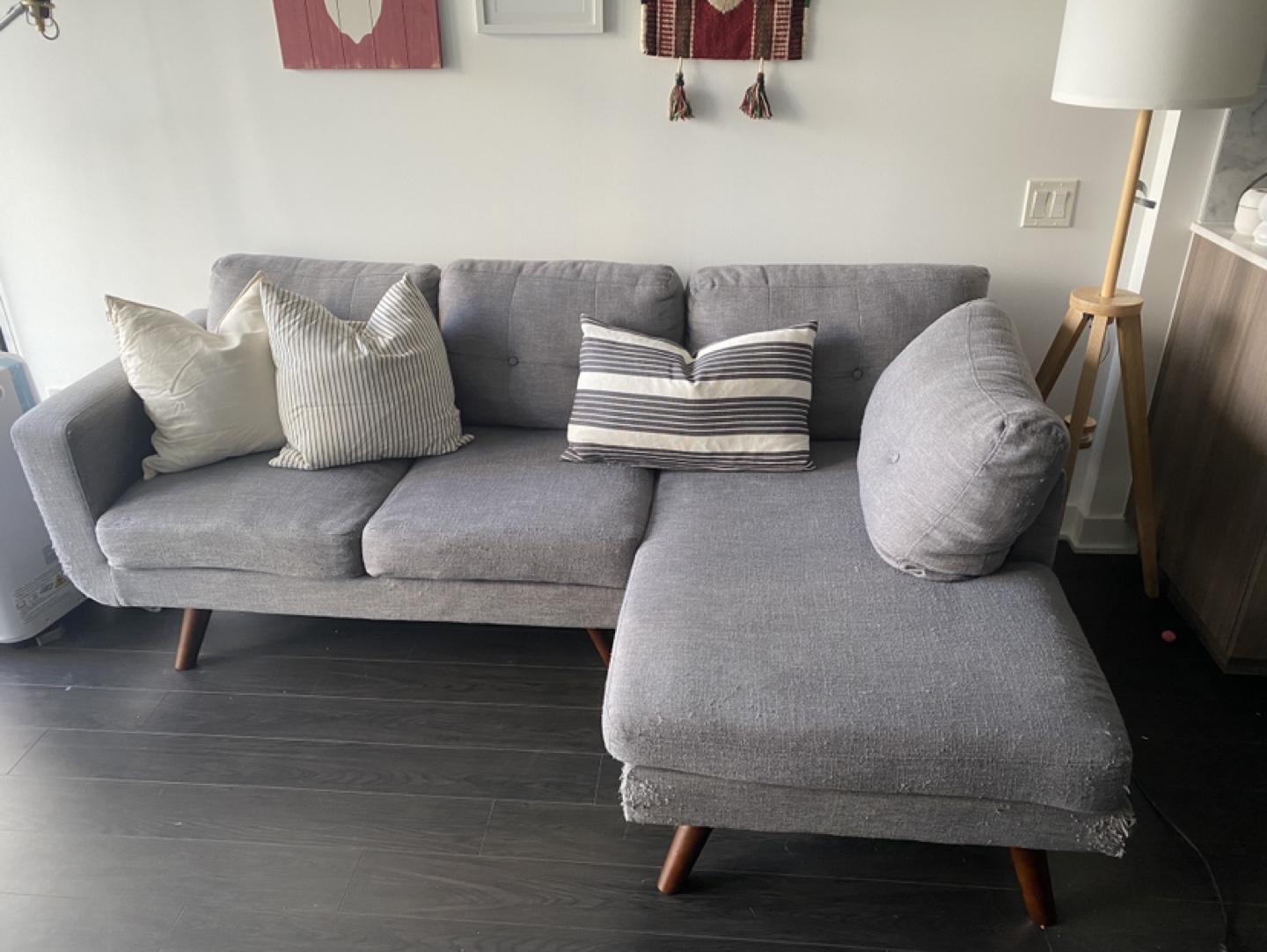 Grey Sectional Sofa