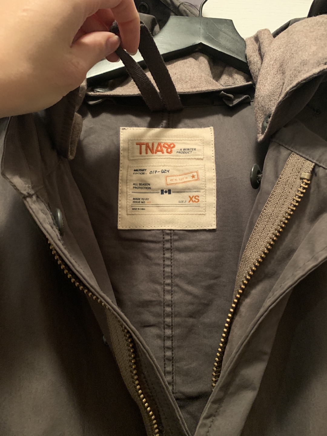 Aritzia, TNA Britannia, 2-Layer Winter Parka with Fur Hood - photo 3