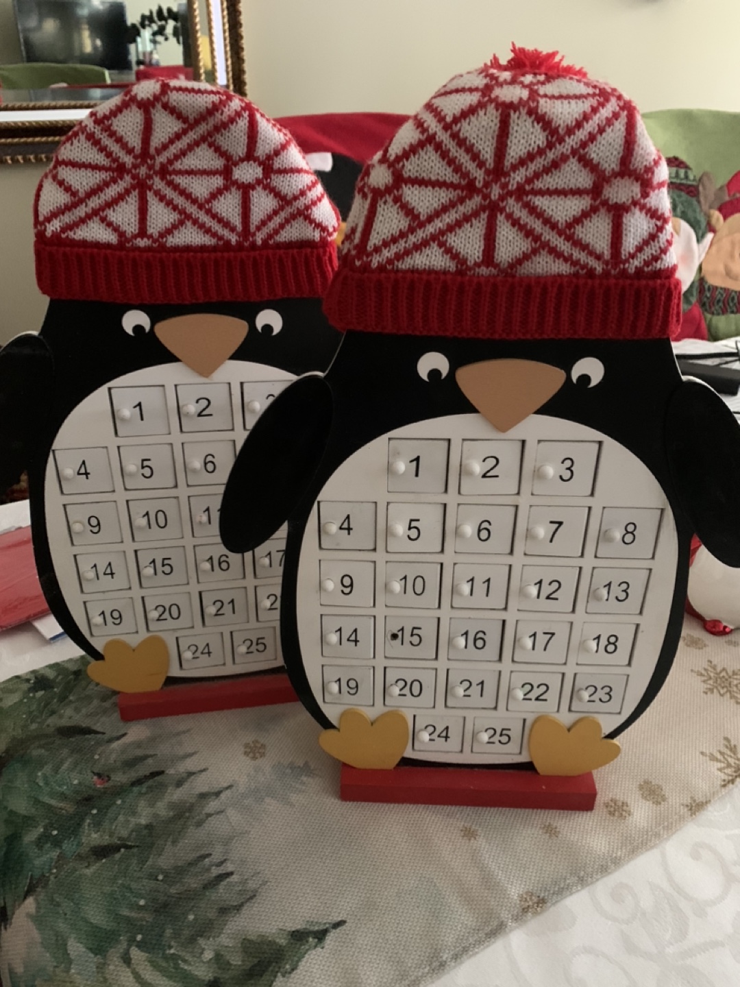 Set of Two Penguin Advent Calendars $30 each