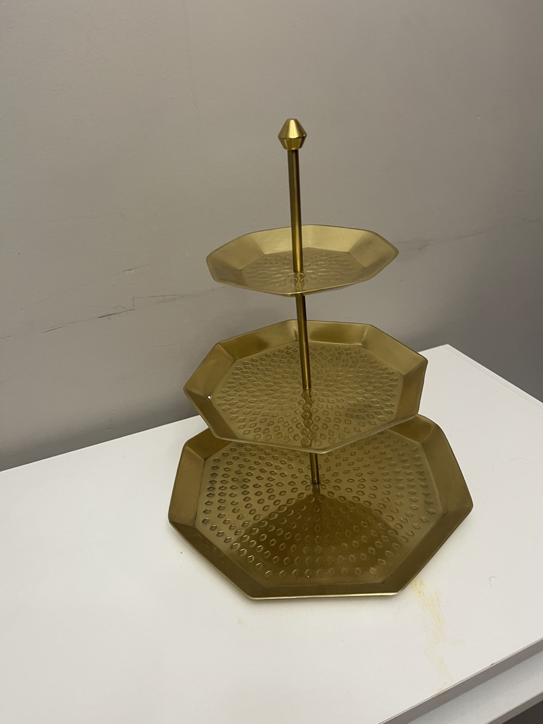 Gold Three-Tier Serving Stand - photo 2