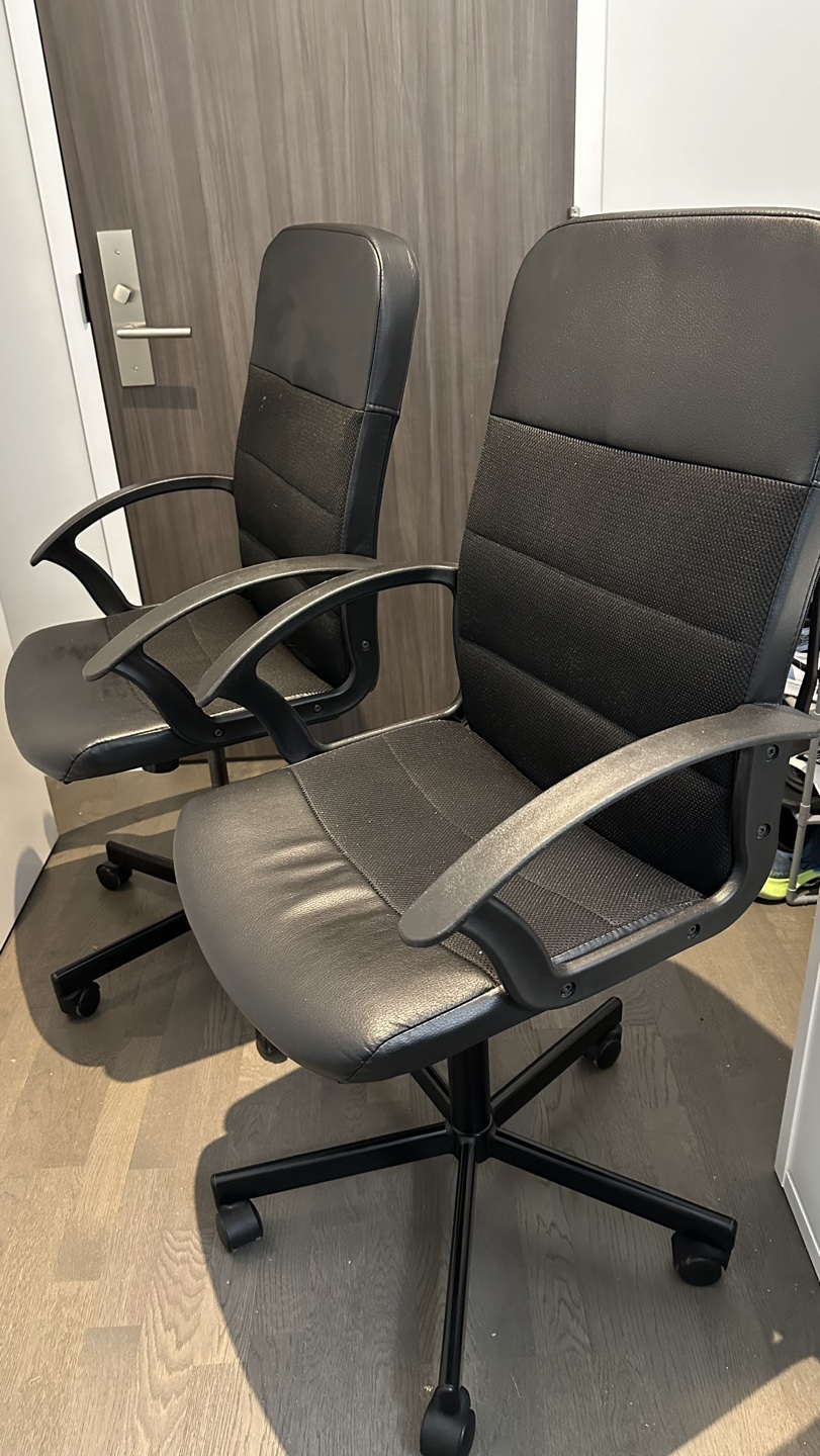 IKEA Markus Office Chair - Black - Set of 2