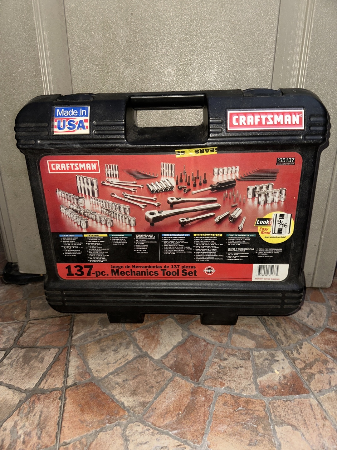 Craftsman 137 Piece Mechanics Tool Set