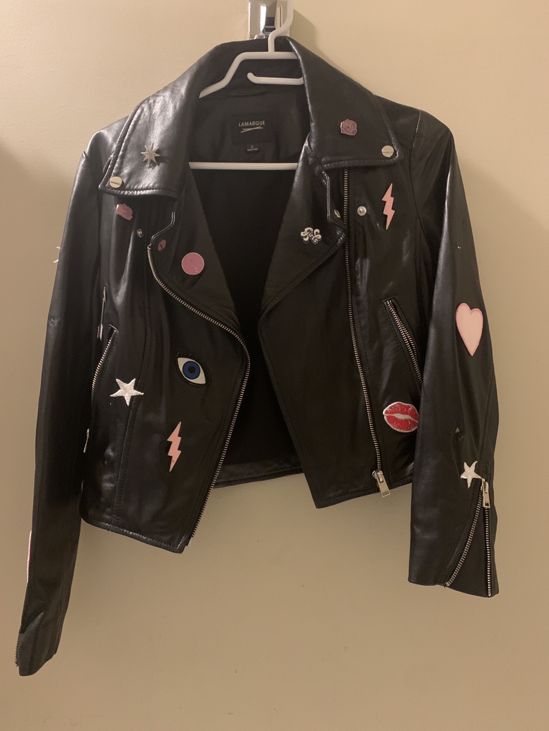 Funky cute Leather jacket