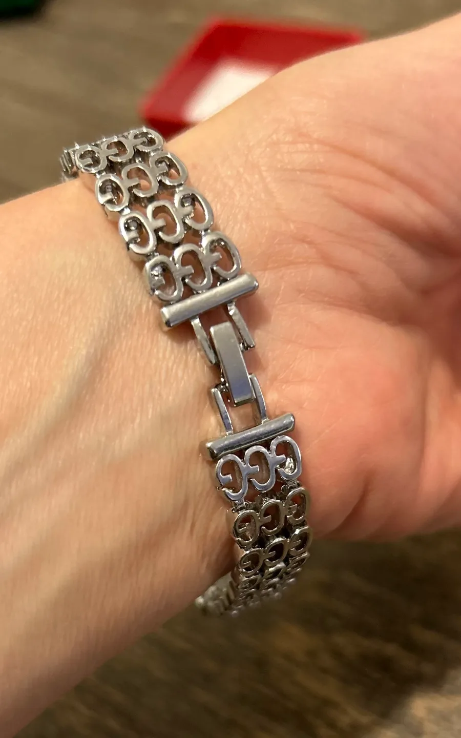 Silver Tone Bracelet #freecycle image indicator(8)