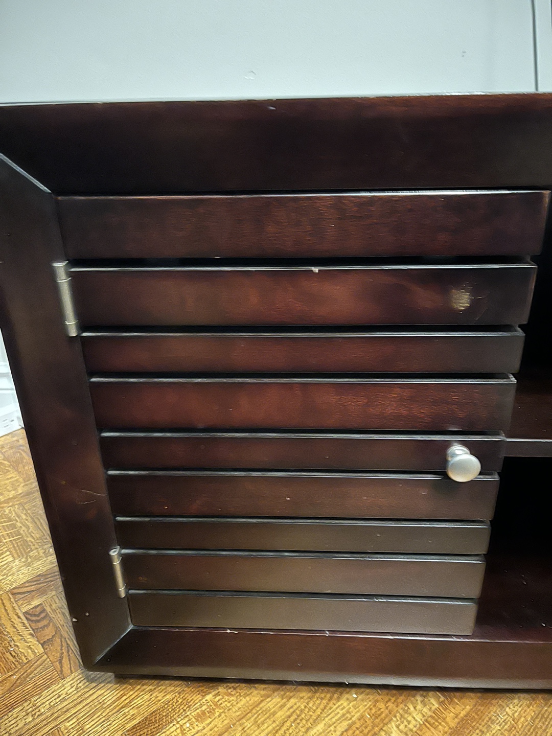 Dark Wood TV Stand - photo 4