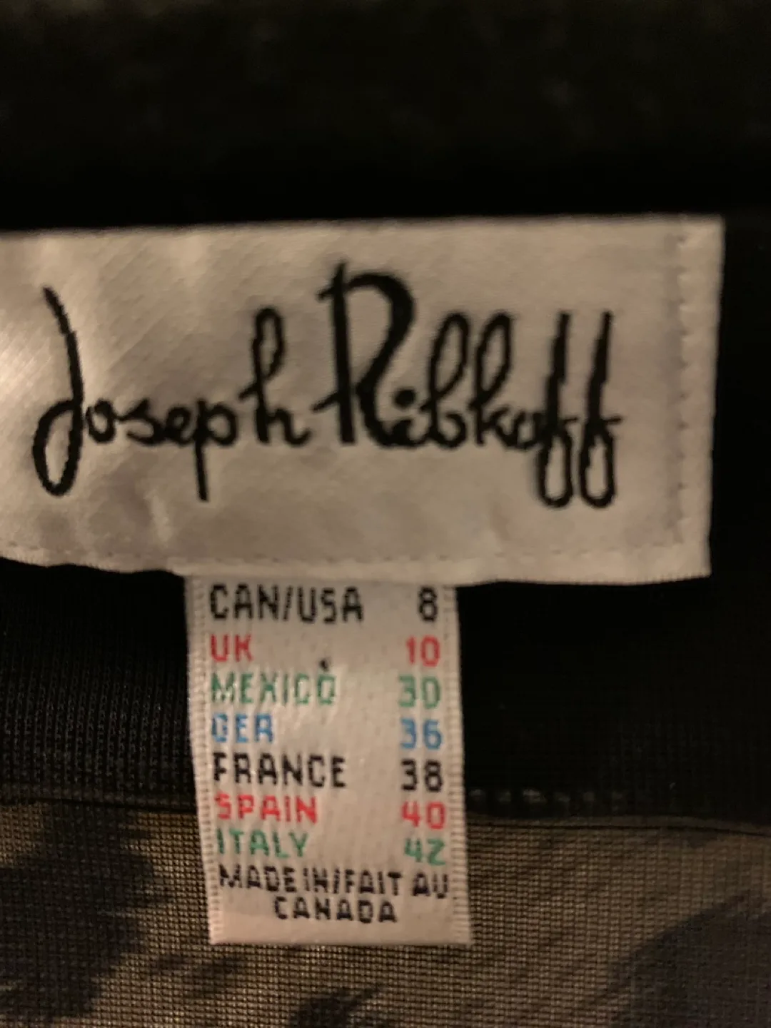 PRICE DROP Joseph Ribkoff Leopard Print Dress image indicator(2)