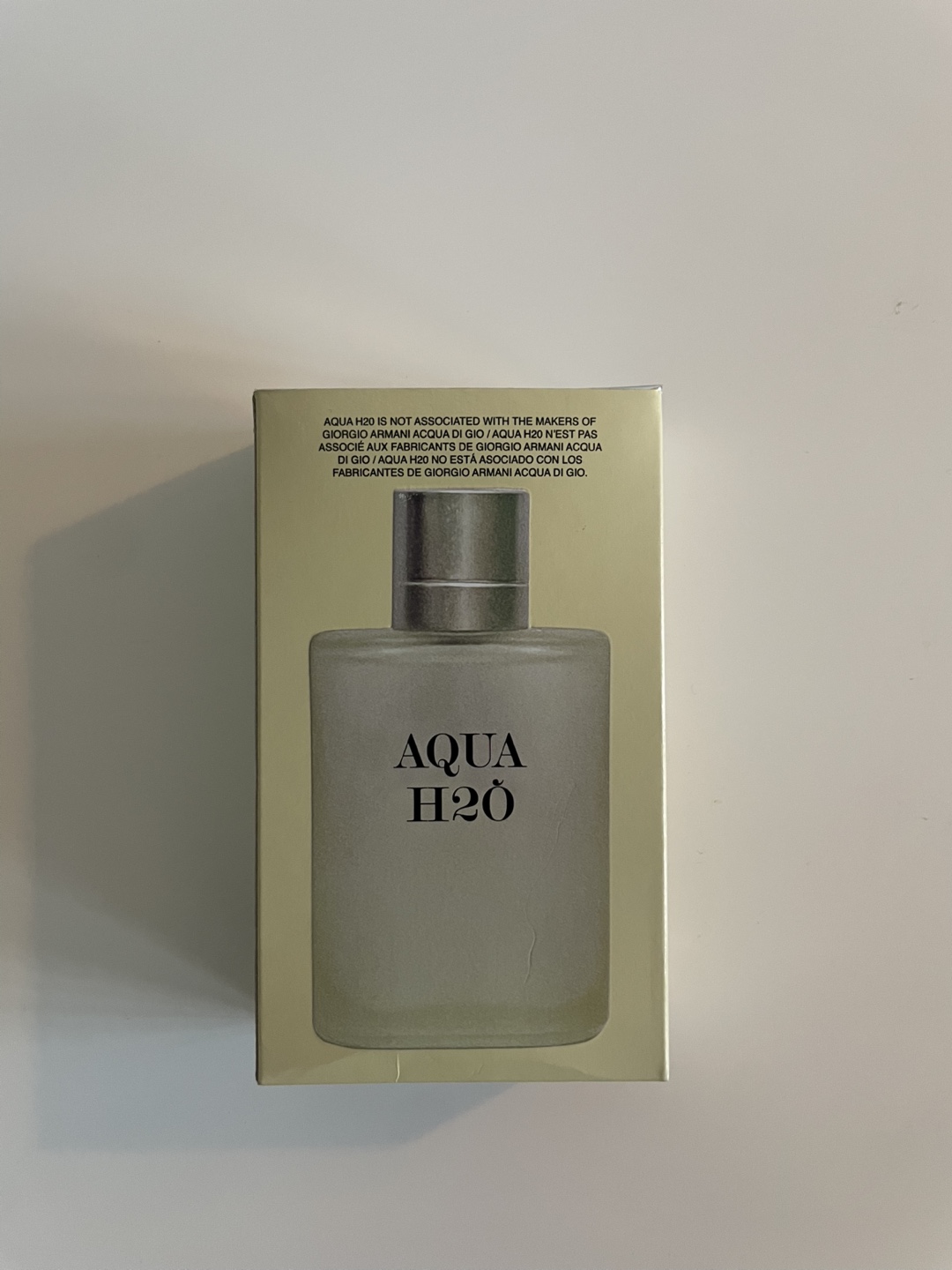 Aqua H2O Eau de Toilette for Men-$15