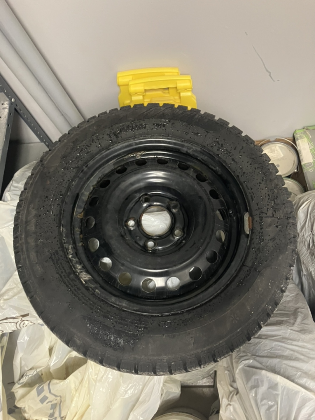 Winter Tires & Steel Wheels -195/65R15 Eskay Winter+,$400 for 4 - photo 2
