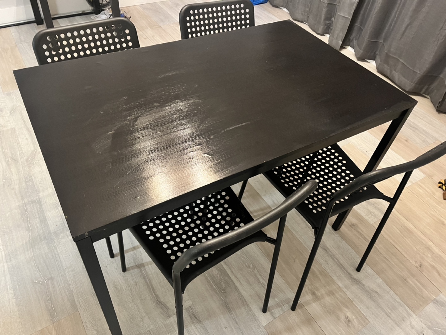 IKEA SANDSBERG Dining Table and 4 Chairs