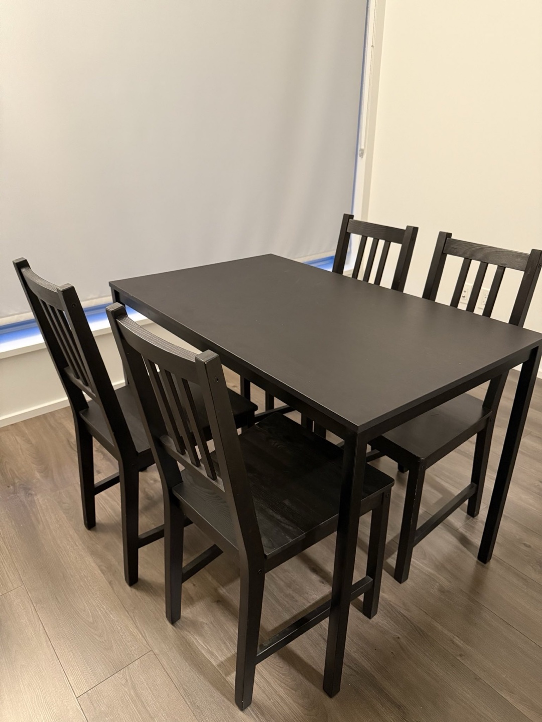 IKEA 4-piece dining set - black - photo 2