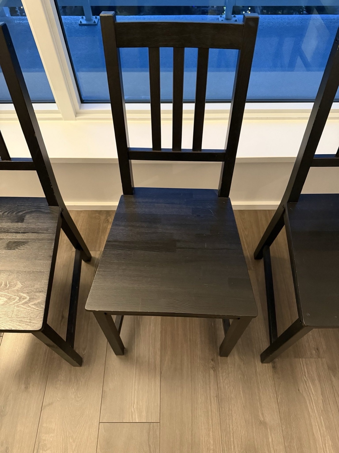 IKEA 4-piece dining set - black - photo 5