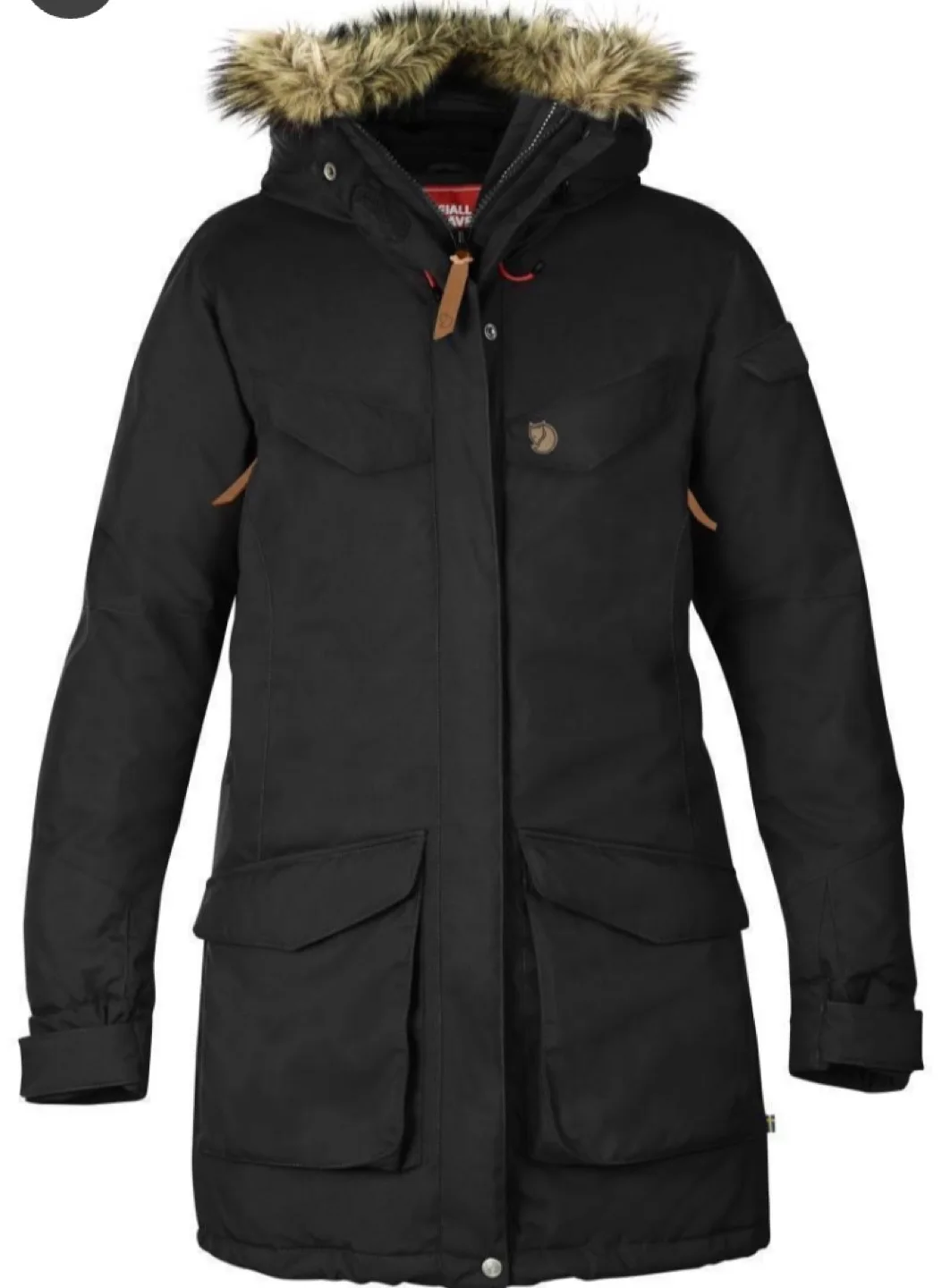 New w/ Tags: Women’s Fjällräven Nuuk Parka  - Black, Size XS thumbnail