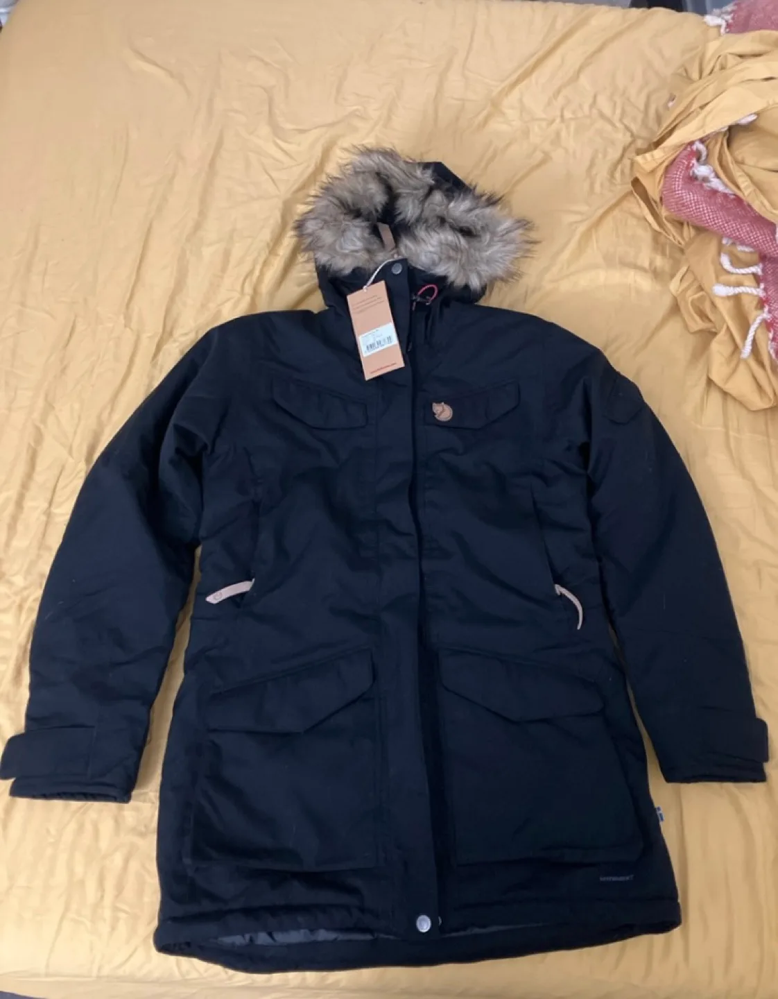 New w/ Tags: Women’s Fjällräven Nuuk Parka  - Black, Size XS image indicator(2)