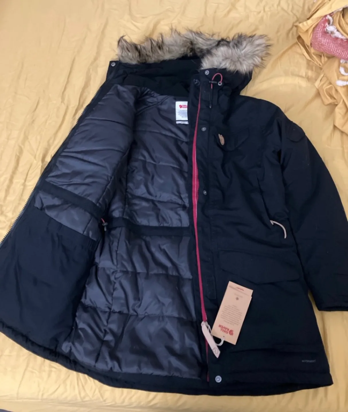 New w/ Tags: Women’s Fjällräven Nuuk Parka  - Black, Size XS image indicator(3)