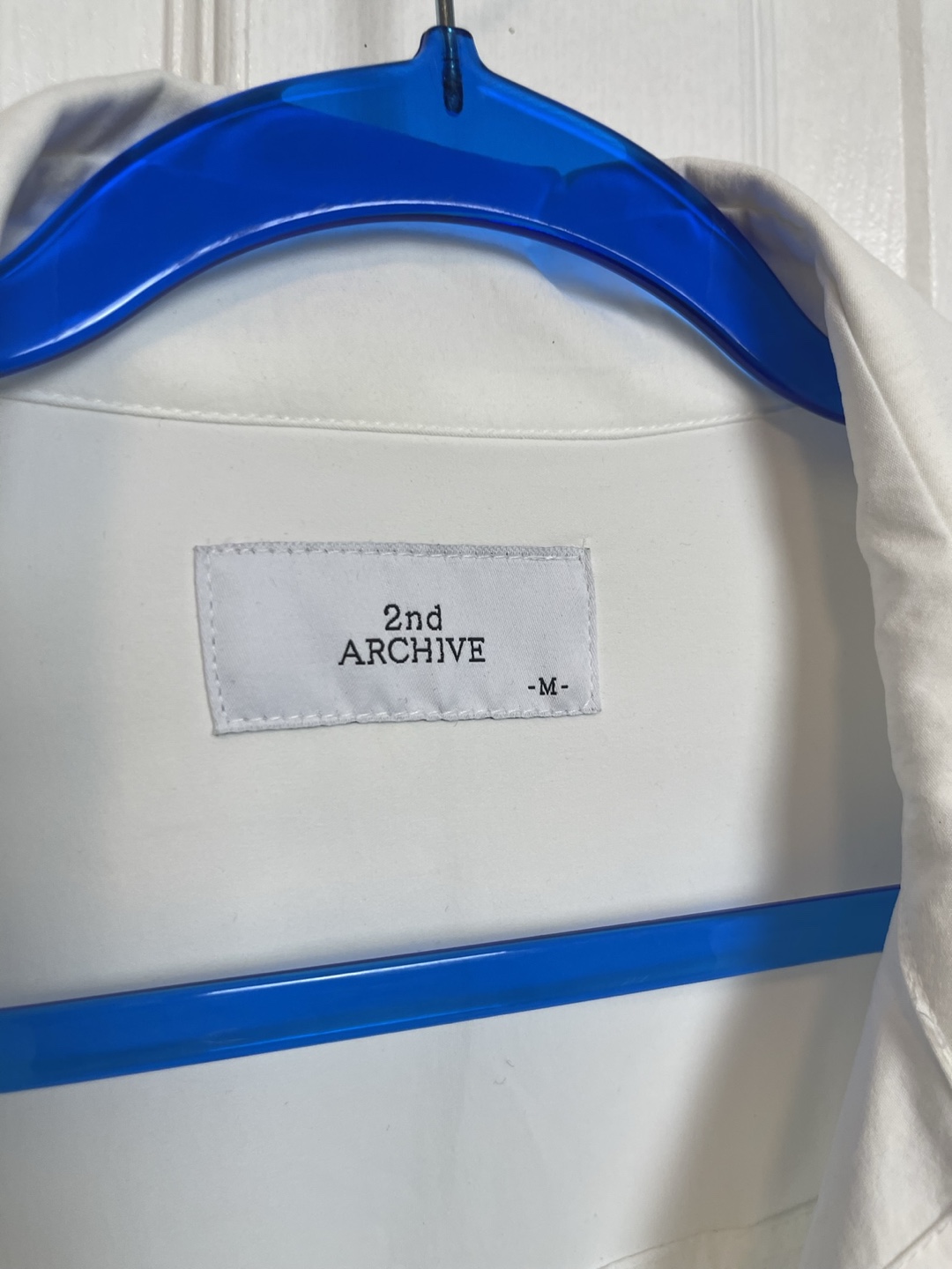 2nd Archive White Button Up Shirt Size Medium - photo 5