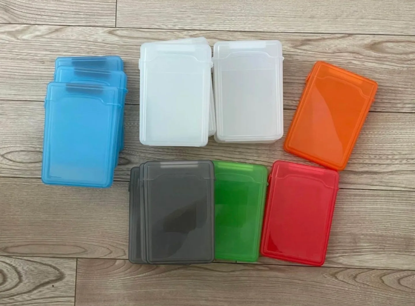 Small storage boxes - multicoloured thumbnail