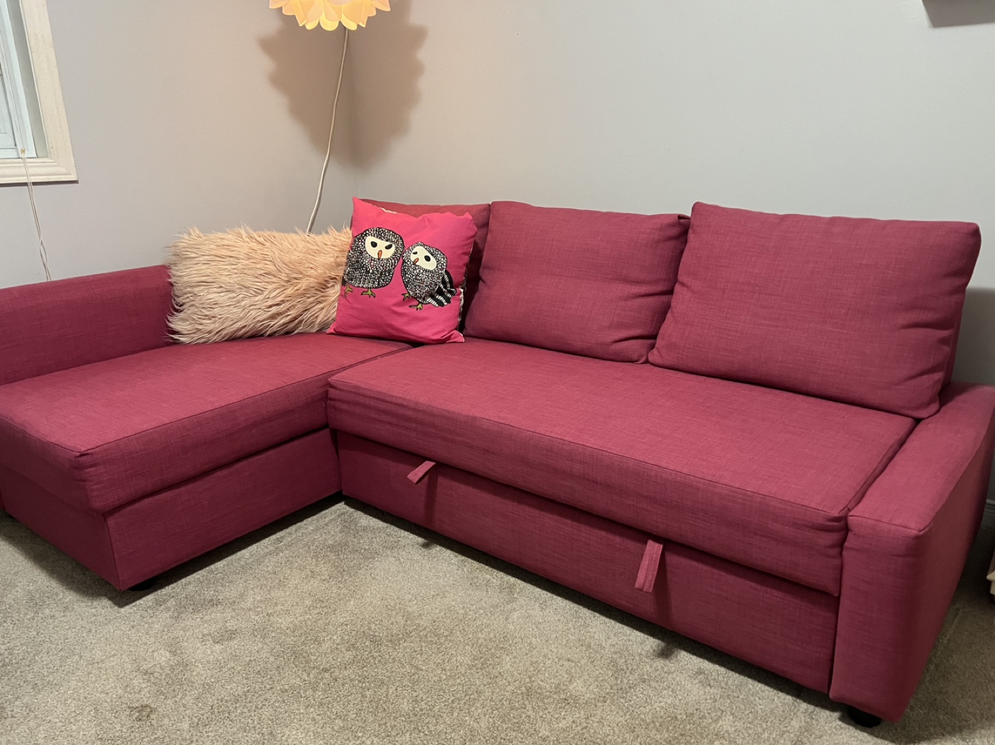 IKEA FRIHETEN Sectional Sofa Bed