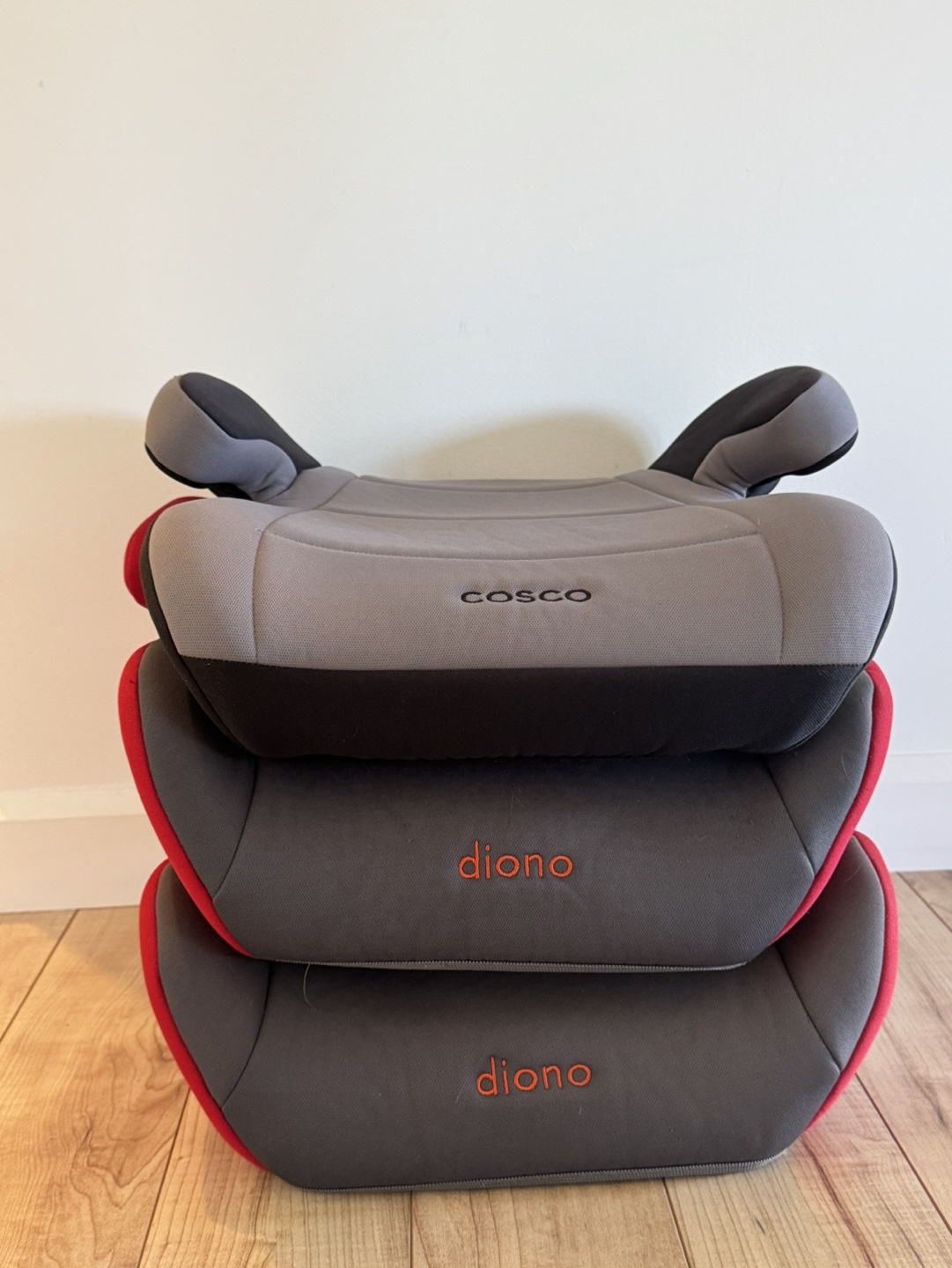 3 Booster Seats (Diono & Cosco)