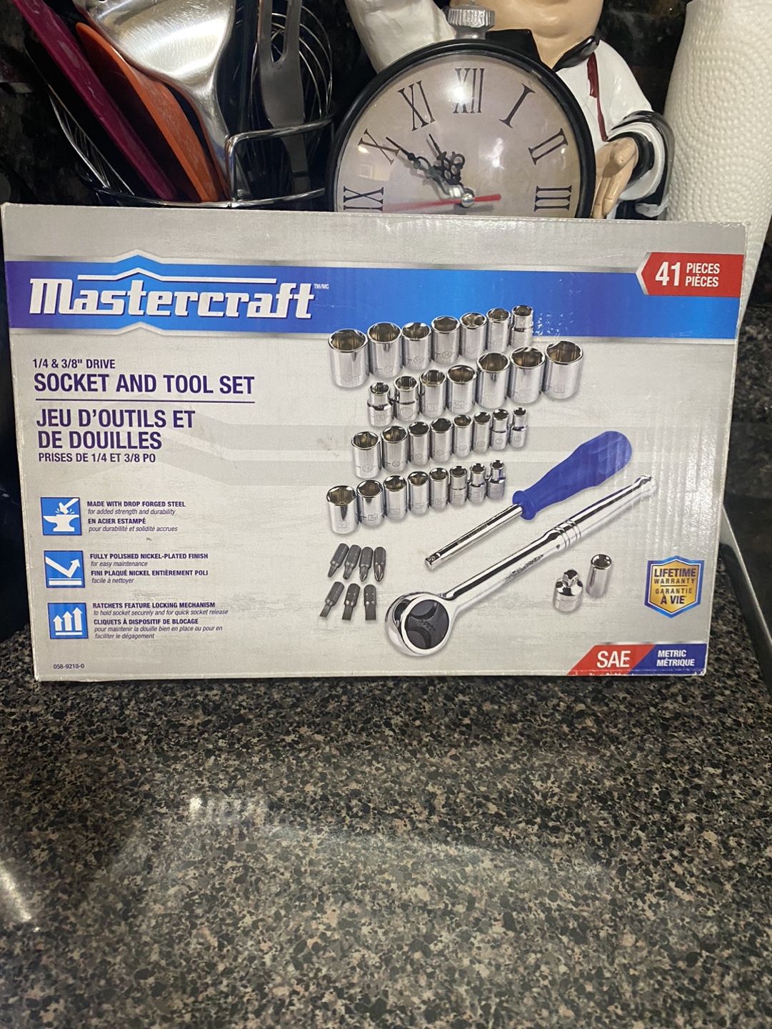 Mastercraft 41 Piece Socket and Tool Set