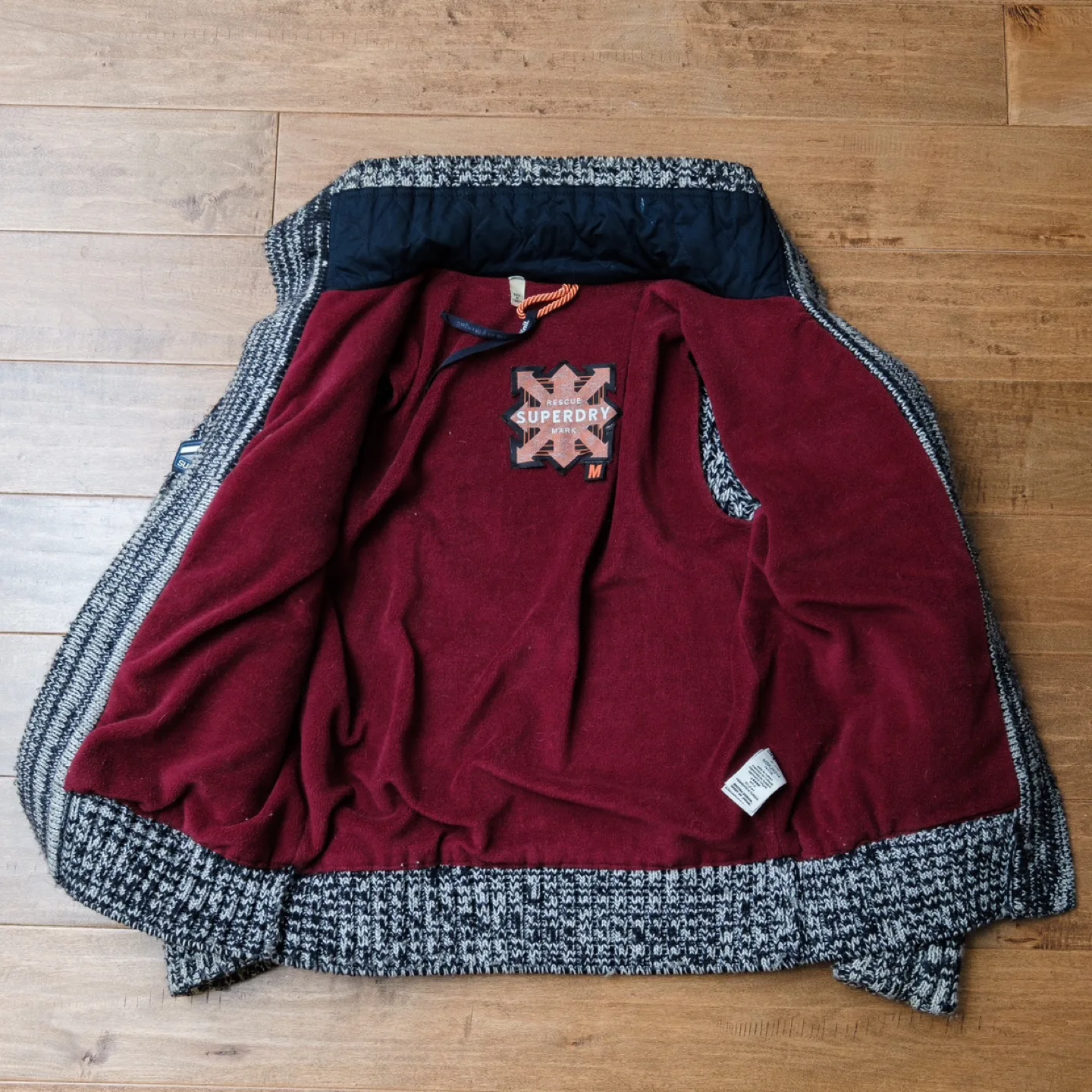 Superdry Men's Knit Cardigan Winter Jacket image indicator(3)